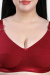 Maroon Clothing Single Layered Non Wired Full Coverage Super Support Bra (Pack of 2) - Multicolor — thumbnail 5